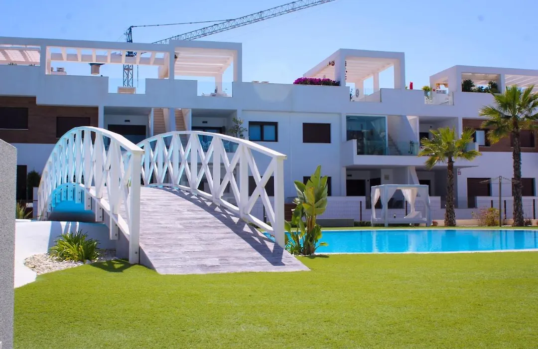 Beautiful Condo In Laguna Beach Resort Overlooking Laguna Rosa In Torrevieja With 2 Bedrooms And 2 Bathrooms-1