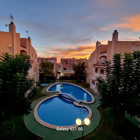 Apartment With Pool & Balcony Less Than 10Min Walk To Playa Del Cura-3