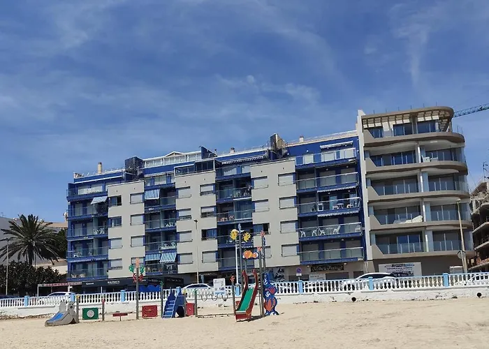 Apartamento La Playa Blanca 1 Orbiplaya, Pool, Beach Front, Wifi Torrevieja