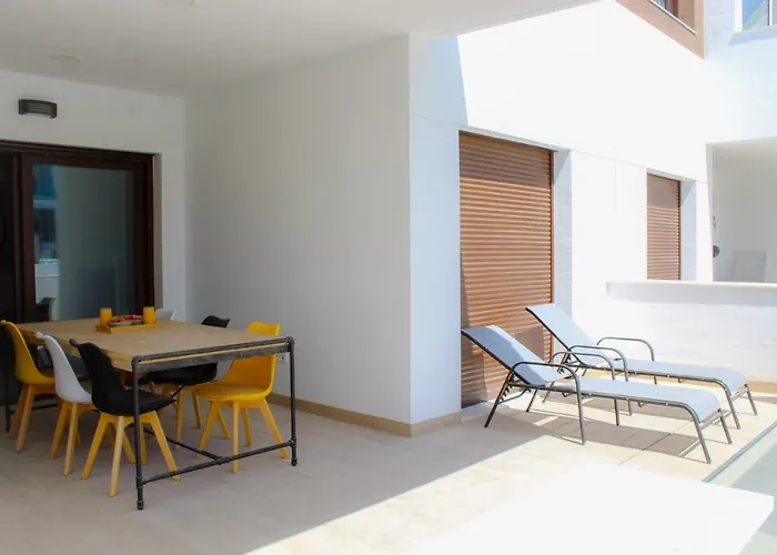 Beautiful Condo In Laguna Beach Resort Overlooking Laguna Rosa In Torrevieja With 2 Bedrooms And 2 Bathrooms
