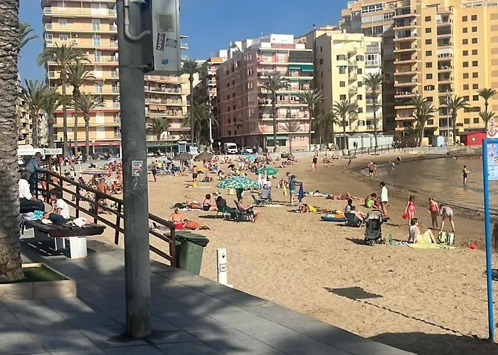 Beach Apartment Playa Del Cura Beach In Torrevieja Spain