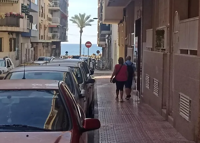 Beach Apartment Playa Del Cura Beach In Torrevieja Spain