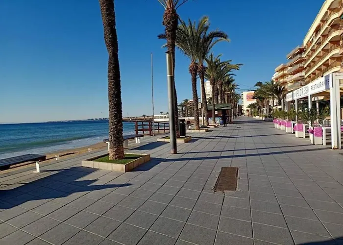 Beach Apartment Playa Del Cura Beach In Torrevieja Spain