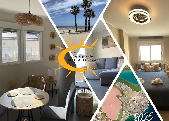 Casa Solecito Apartamento soleado de 50m2, 2 habitaciones, cerca del mar Torrevieja
